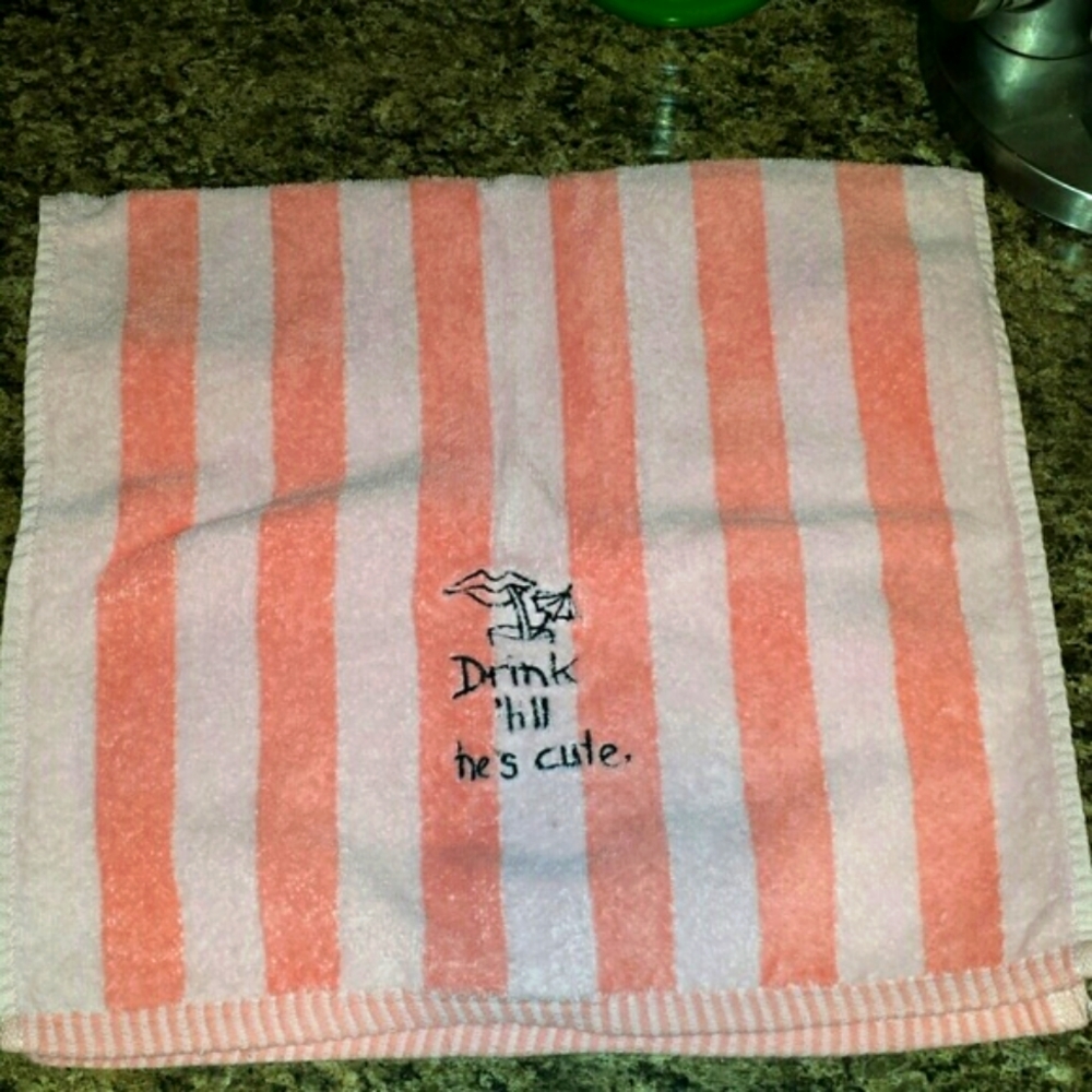 Funny bar or hand/dish towel